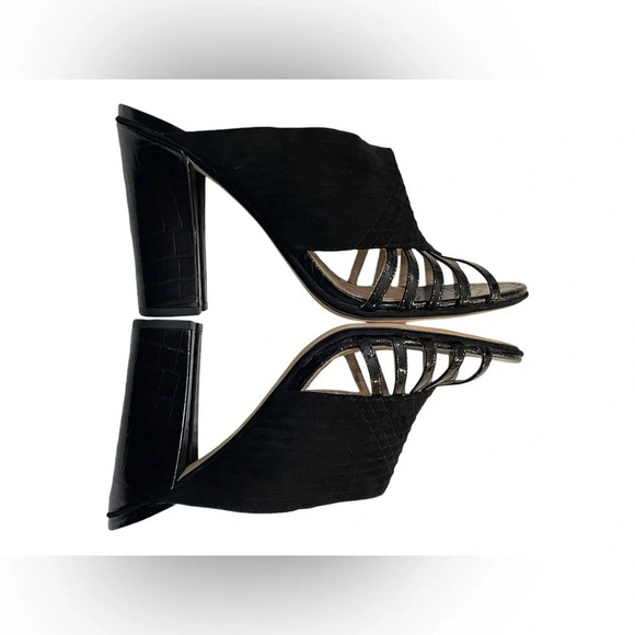 Tory Burch Brida Leather Mule Sandal Size 10M - Picture 6 of 15